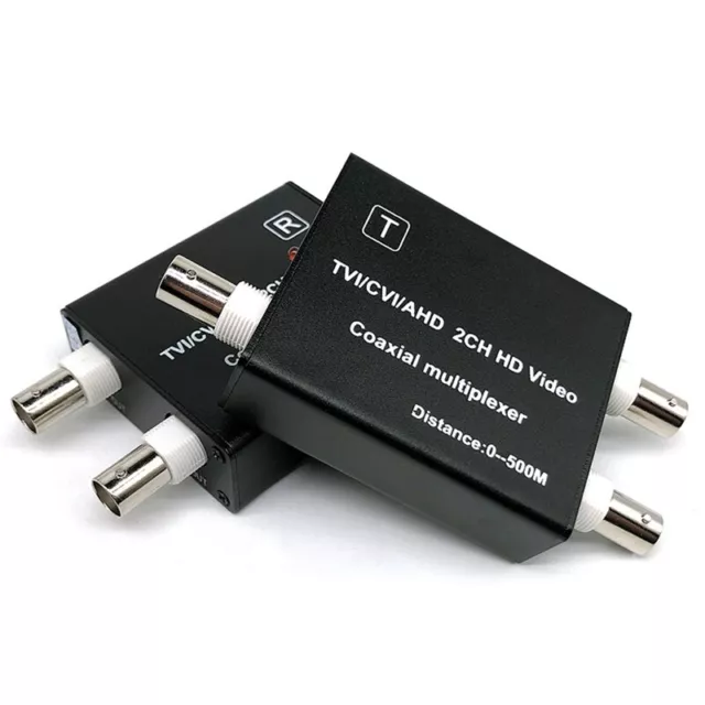 A TVI CVI Video Multiplexer for Cctv Camera 2Ch Coaxial Video Converter3401