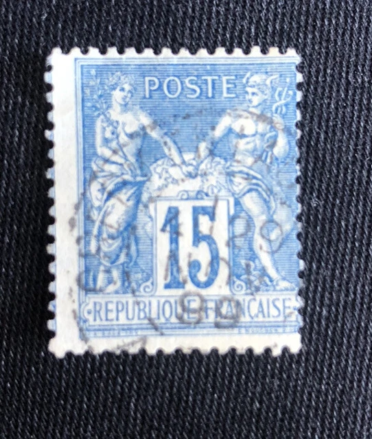 L5667 FRANCE TIMBRE Y&T N° 101 " Type Sage  " Oblitéré
