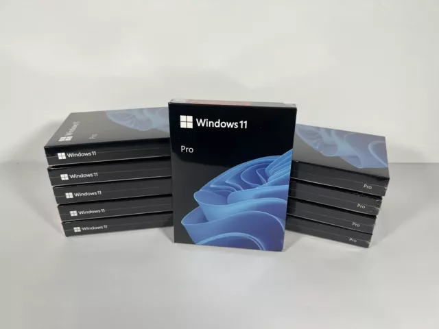 Vollversion des Microsoft Windows 11 Pro 64-Bit-USB-Flash-Laufwerks im Karton