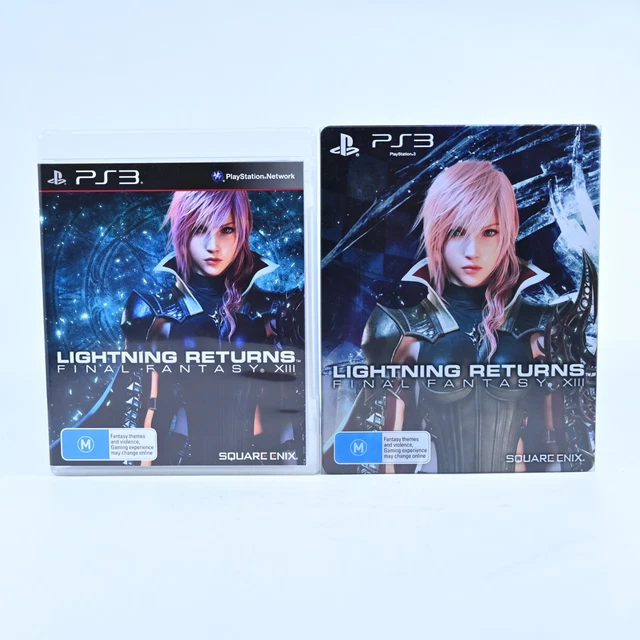 Steelbook Lightning Returns Final Fantasy XIII pour PS3