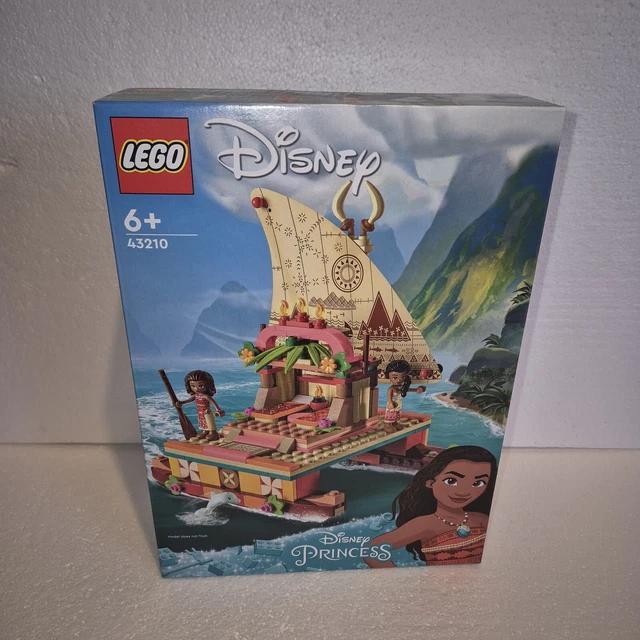 LEGO 43210 DISNEY Princess Moana Wayfinding Boat Brand New Sealed Set £ ...