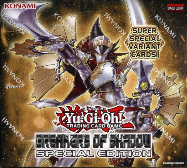 Yugioh Breakers Of Shadow Special Edition Box Blowout Cards