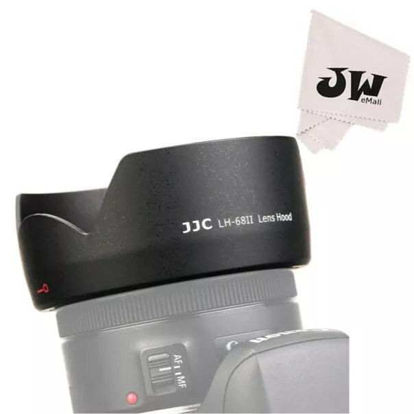 JJC Petal Bayonet Lens Hood for Canon EF 50mm f/1.8 STM Lens as Canon ES-68 II