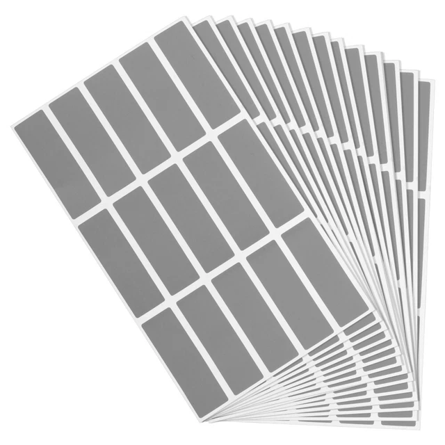 Etichette Vuote Rettangolari In Alluminio - Confezione Da 25 Pezzi - Dimensioni 5x3 Cm - Per Fai Da Te E Progetti - Foto 11