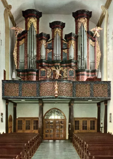 AK Ravengiersburg Pfarrkirche zum hl. Christophorus Orgel Cekade 1973 (Nr. 2219)