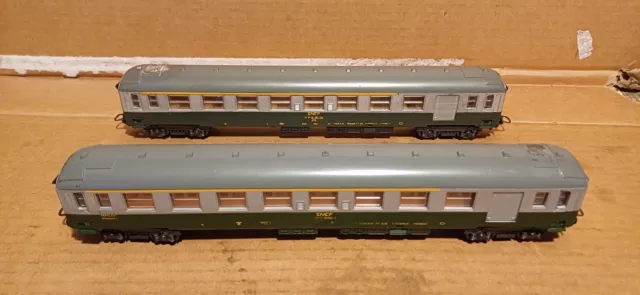 Lima HO Gauge SNCF 51 87 52 70 685-6 &10-192 753 1st Baggage Read Des Free P&P