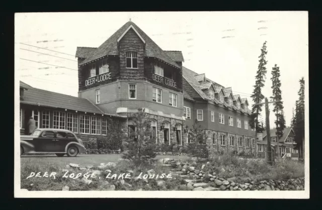 Deer Lodge Lake Louise - Deer Lodge Hotel, Lake Louise, Alberta Old Photo