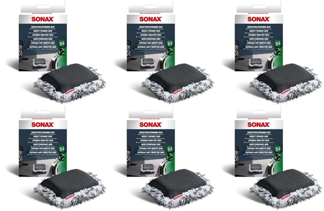Sonax spugna per insetti Duo 26 g - set VPE - 6 pezzi - 04272000