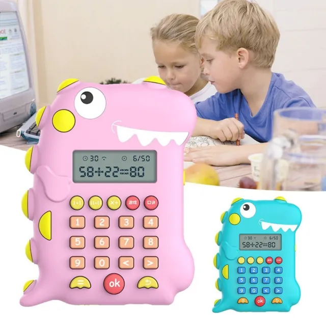 Toy Birthday Calculators Montessori Toys Dinosaur Math Toys with Music