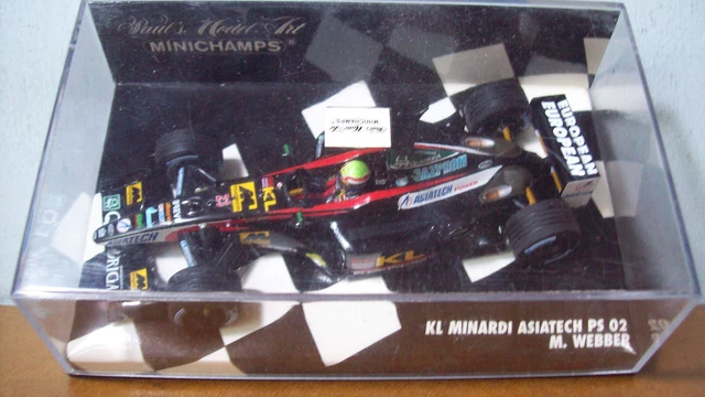 Miniature Arrows A23 Bernoldi 2002 - Minichamps 1/18 - Écurie Orange - Collection Neuve