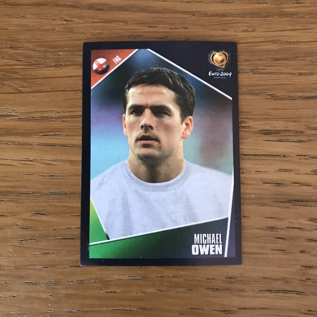 Panini Euro 2004 Sticker Michael Owen #130 Unused Mint Condition