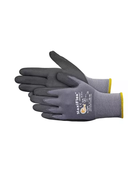 PIP 34-874 MaxiFlex Ultimate Nitrile Micro-foam Coated Gloves XL - 12 Pack