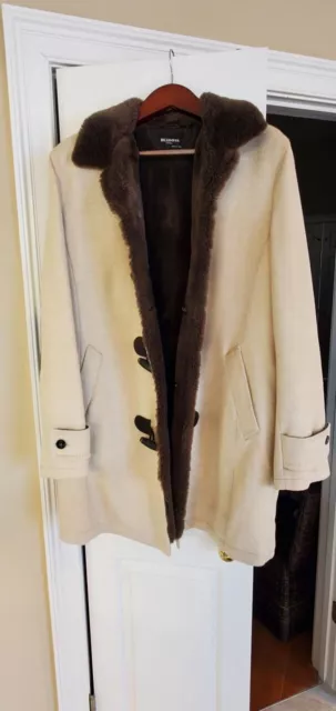 Kiton XL Cream Cashmere/Vicuna Coat w/Beaver Fur Lining, very rare $68,000 Kiton XL Cream Cashmere/Vicuna Coat w/Beaver Fur Lining, very rare $68,000