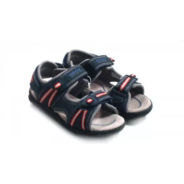 Prezzo Eccezionale Geox Jr Sandal Strada A, Sandali Punta Aperta Bambino 2