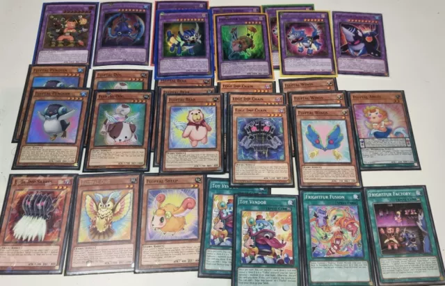 Yugioh - Frightfur Fluffal Deck Deck Core