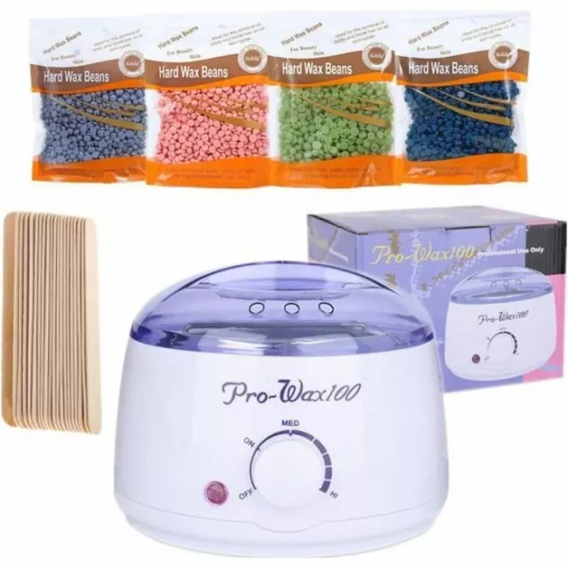 Chauffe Cire Epilation Perles Machine Dépilatoire Kit Complet Professionnel