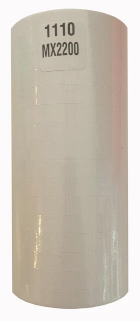 1110 White Labels for Monarch 1110 or Motex MX-2200