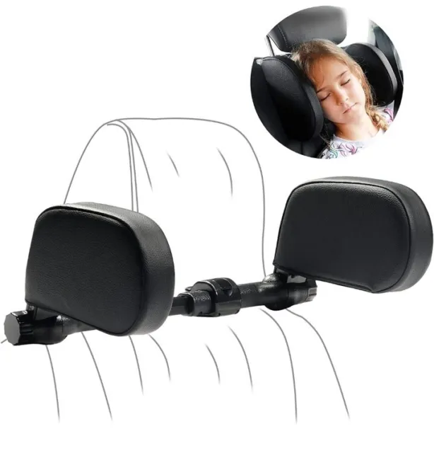Car Headrest Pillow, Road Pal Headrest, Adjustable Seat Neck Support, Pillow