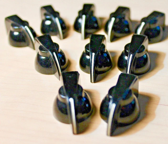 Large High Quality Chicken Head Knobs. x 10pcs Guitar Amps, Laney,Vox,Peavey etc