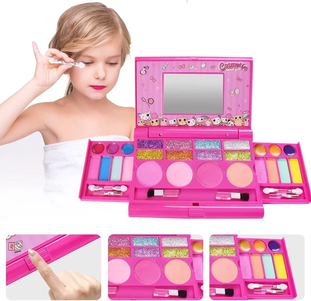 Kids Washable Makeup Girls Makeup Kit for Kids Make up Set Gift Toy Beauty