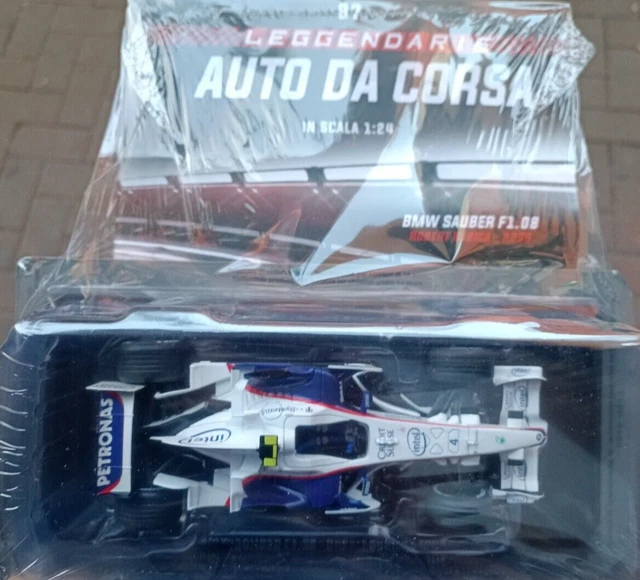 Magazine CH1 Formule 1 Avec Modèle BMW Sauber F1.08 - Échelle 1:43 - Collection Kubica