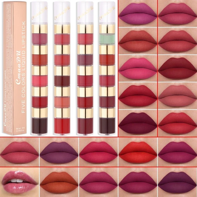à lèvres mat Outils de maquillage Glaçage à lèvres en velours Gloss à lèvres