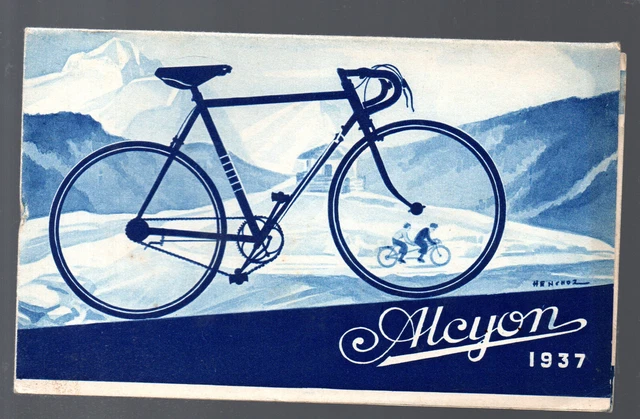 Vélo Tandem Alcyon années 40 - Vélos