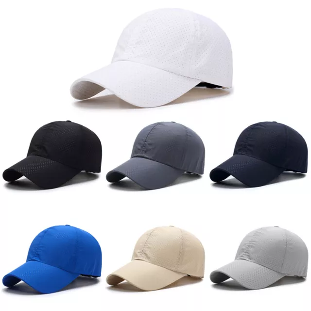 Baseball Cap Sun Hat Men Women Summer Fashion Quick Dry Mesh Breathable