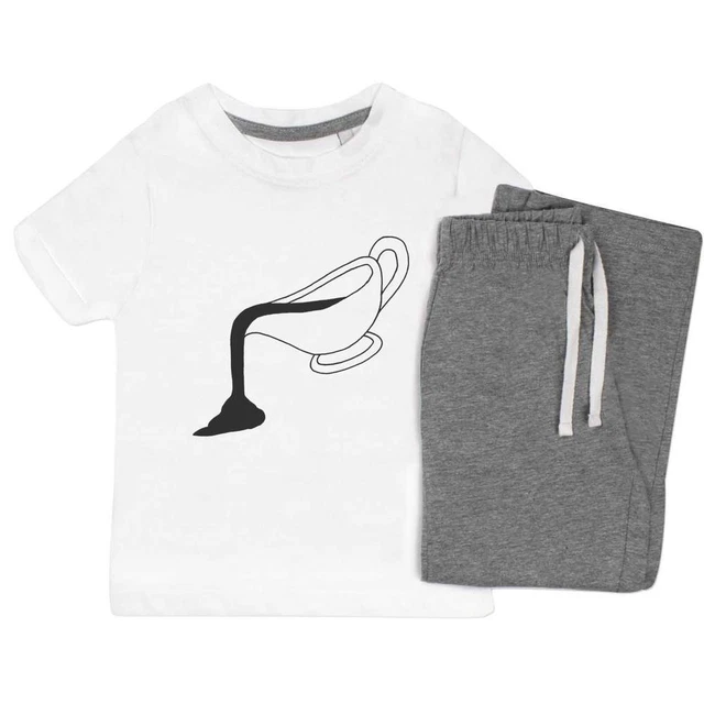 'Gravy Boat' Kids Nightwear / Pyjama Set (KP034520)
