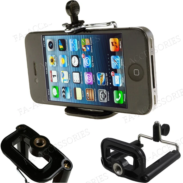 Supporto Universale Per Smartphone Con Clip – Adattatore Leggero Per Treppiede - Foto 3