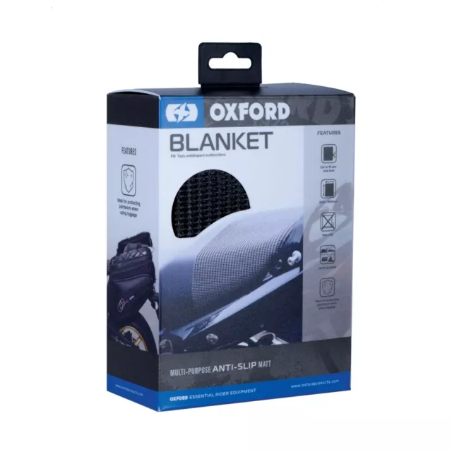 OXFORD Blanket ideal to use with pillion or to carry luggage Anti Slip OX653