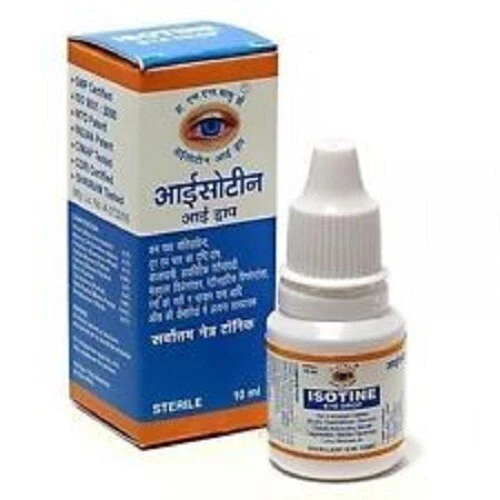1X ISOTINE EYE Drop Retinopathy Cataract Hypermetropia