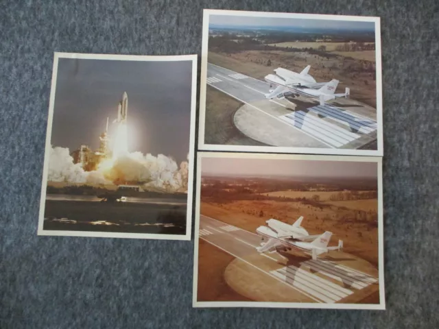 1978-81 NASA MSFC SPACE SHUTTLE 1st GEN PHOTOS ORBITER ENTERPRISE+COLUMBIA STS-1