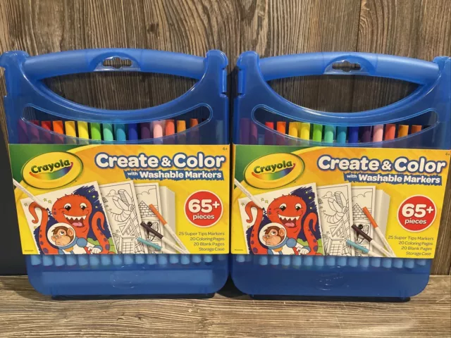 Crayola™ Washable Super Tips Coloring Markers 50 Colors 58-5050