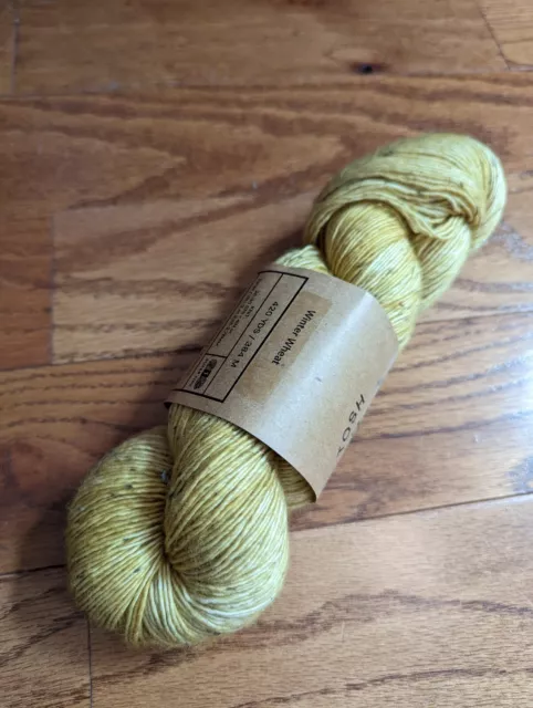 Madelinetosh TML TWEED winter 🌾 420yd sock 90/8/2; SW merino/viscose/nylon