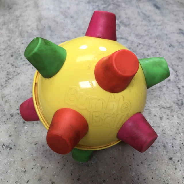 VINTAGE 1992 ERTL Co. BUMBLE BALL Yellow Pink Green Orange Toy UNTESTED FPOR $19.59 - PicClick VINTAGE 1992 ERTL Co. BUMBLE BALL Yellow Pink Green Orange Toy UNTESTED FPOR $19.59 - PicClick