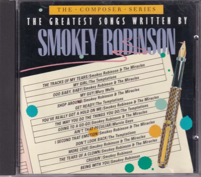 ZOUNDS - The Composer Series - Greatest Songs Written SMOKEY ROBINSON - CD 1985