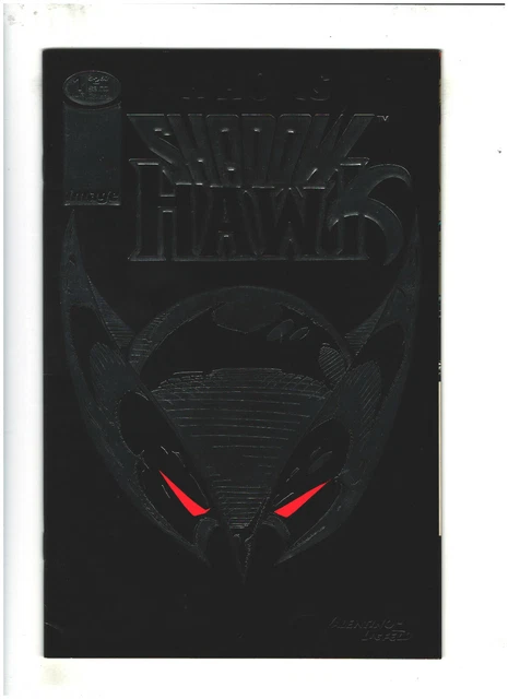 Shadowhawk #1 VF+ 8.5 Image Comics 1992 w/ Image #0 Coupon, Jim Valentino