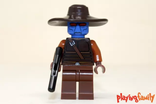 STAR WARS LEGO®-Figur Cad Bane mit Blaster aus Set 75024 + Atemgerät aus 8098 2