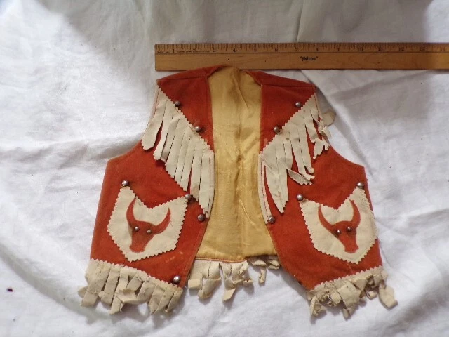 Vintage Childs Cowboy Vest