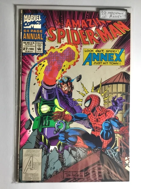 Amazing Spider-Man Annual #27 VF- 7.5 🥇1st APPEARANCE OF ANNEX🥇