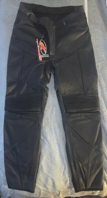 Alpinestars Bat Leather Motorcycle Pants Eur 50 Size 34