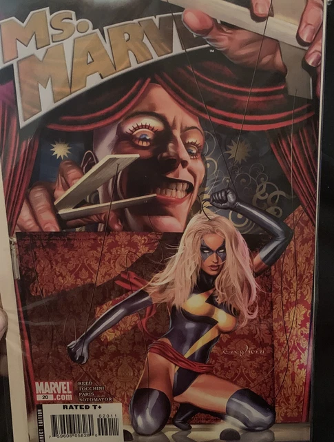 Marvel 2007 MS. MARVEL Comic Book Issue # 20 2006 2nd Series "A" Cover