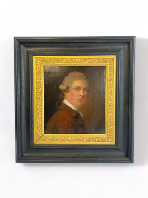 Oil Painting - Portrait of an Aristocratic Gentleman