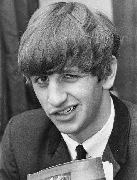Old English Ringo ENGLISH MUSICIAN RINGO Starr Drummer With The Beatles 1963 OLD PHOTO $9 ...