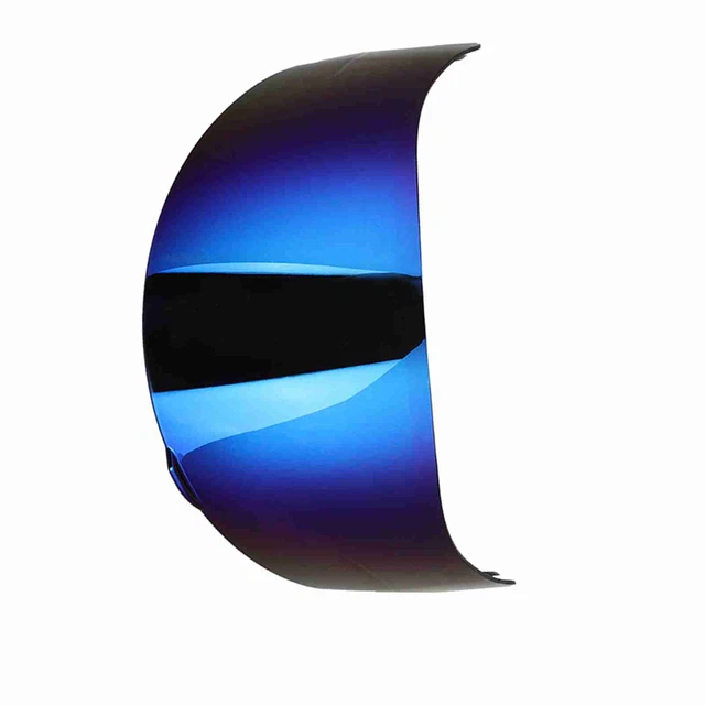 Motorrad Helm Visier Blau - Ersatzvisier Für AGV K3SV K5 Helme