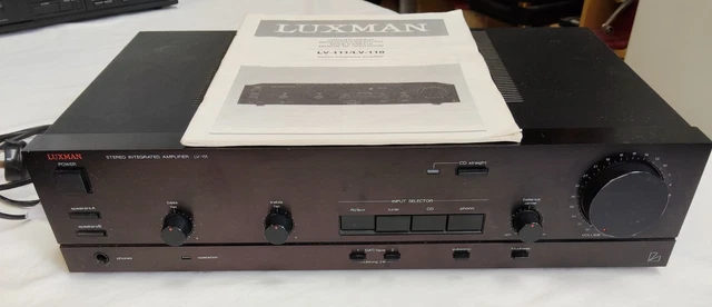 Chaîne Hi-Fi Luxman Vintage - Ampli LV-92 + Tuner T-105 - Occasion