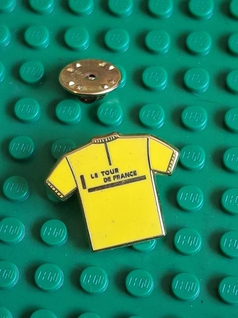 Pin's LE TOUR MAILLOT JAUNE TOUR 89 Cyclisme France Vintage TRES RARE