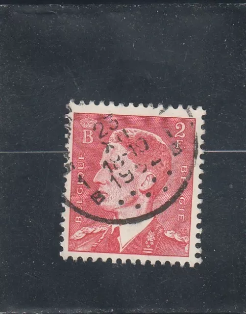 L6002 BELGIQUE timbre Y&T N° 910 de 1953 " Roi Baudouin 1er " Oblitéré