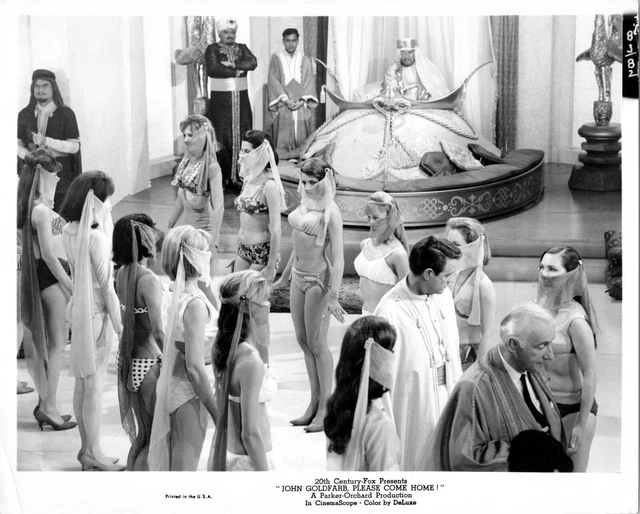 John Goldfarb Please Come Home original 8x10 photo Peter Ustinov Harem scene